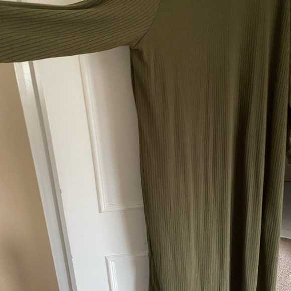 Rib-Knit Maxi Shift Dress for Women. - Picture 4 of 7